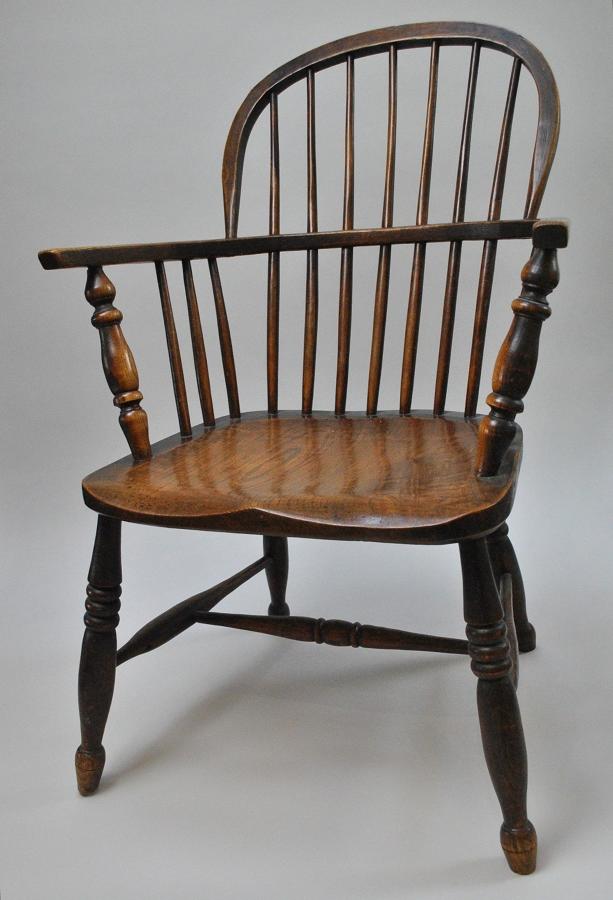 19th Century Stick Back Windsor Chair