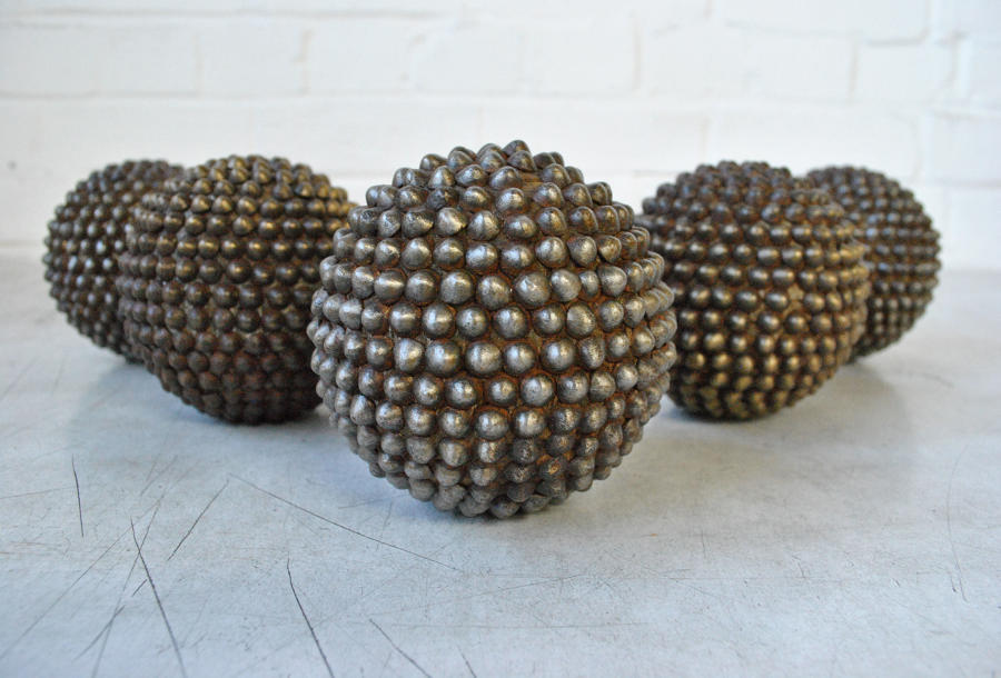 Antique French Armoured Boules