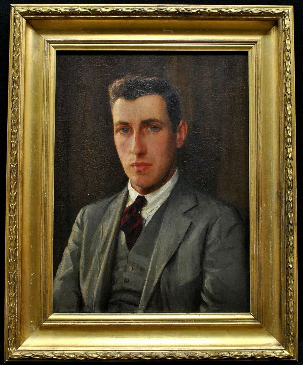 WILLIAM LOGSDAIL (1859-1944) PORTRAIT OF A GENTLEMAN ENGLISH PAINTING