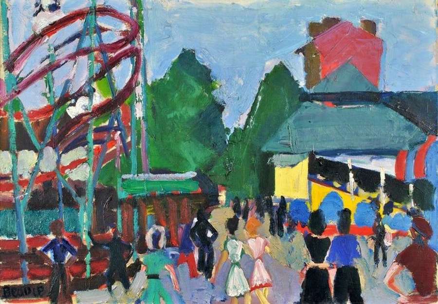 Beauc&eacute;, Andr&eacute; (1911-1974) The Fairground