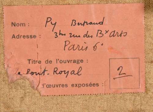 Py, Bertrand (1895-1973) ''Le Pont Royal''