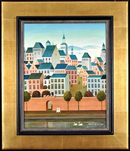 Boland van de Weghe, Suzanne (1913-2008) Townscape