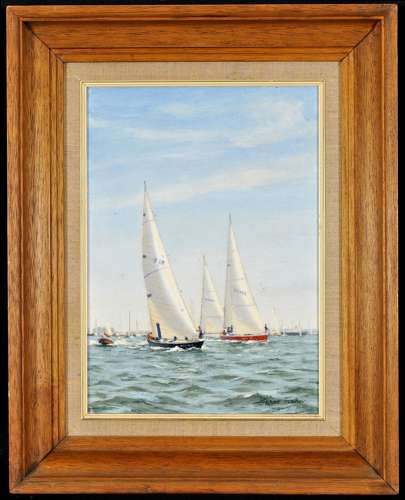 Roger Fisher (1919-1992) ''Start of the Round the World Race''