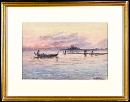 Nora Butson (1860-1950) ''Venice Lagoon''
