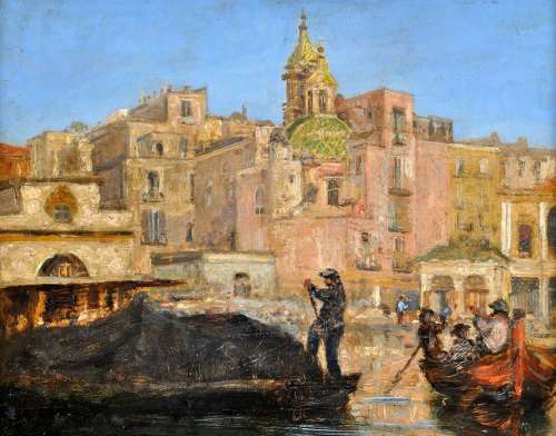 Sickert, Bernhard (1863-1932) The Custom House, Naples