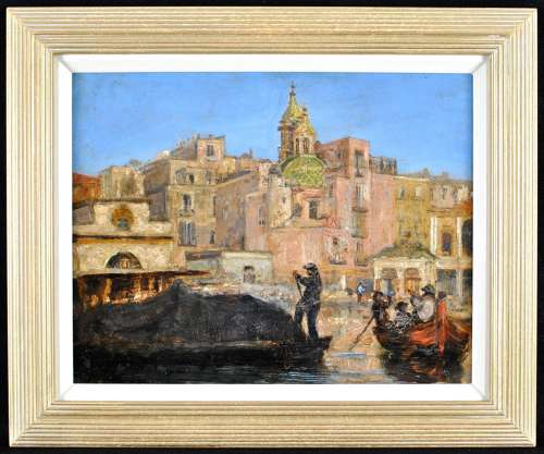 Sickert, Bernhard (1863-1932) The Custom House, Naples