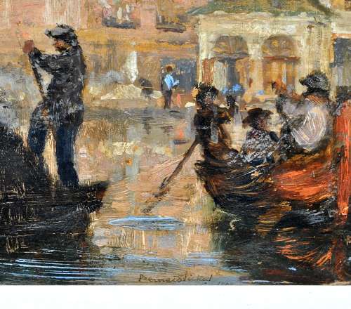 Sickert, Bernhard (1863-1932) The Custom House, Naples