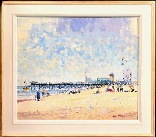 Geoffrey Chatten (b. 1938) ''Great Yarmouth Beach''