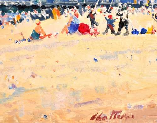 Geoffrey Chatten (b. 1938) ''Great Yarmouth Beach''