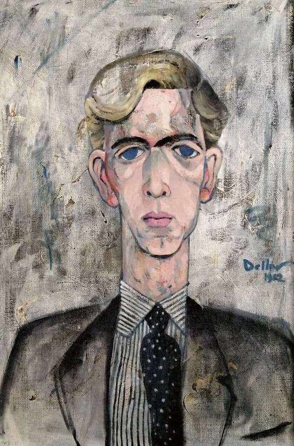 British School (Mid 20th Century) Portrait of a Young Man