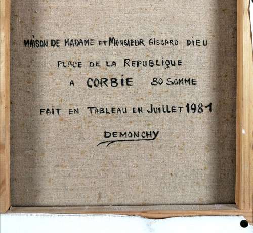Demonchy, André (1914-2003) Maison de Madame et Monsieur Gasgard