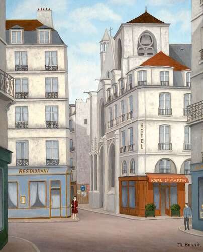 Bonnin, Maurice (1901-1993) Paris, Le Marais