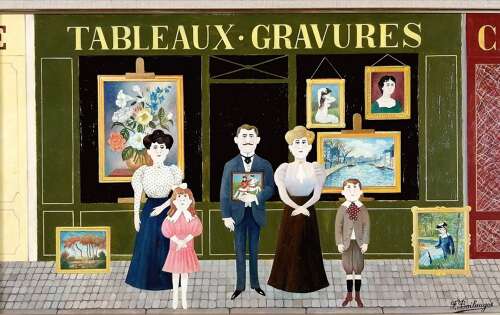 Boilauges, Fernand (1891-1991) The Picture Gallery