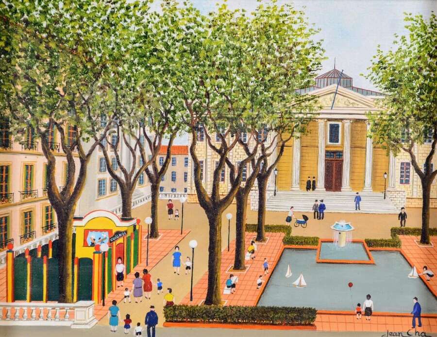 Cha, Jean (1914-?) Palais de Justice