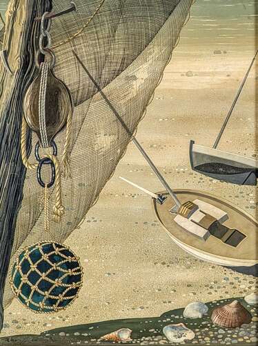 Racoff, Ratislaw (1904-1982) Boats on the Beach