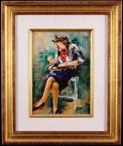 Hanot, Jacques (1923-1995) Lady Seated