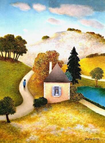 Ghiglion-Green, Maurice (1913-1989) La Maison dans le Creux
