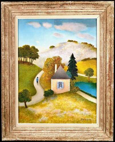 Ghiglion-Green, Maurice (1913-1989) La Maison dans le Creux