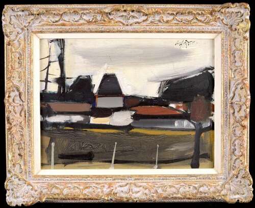Labégorre, Serge (b. 1932) Paysage a Préchac