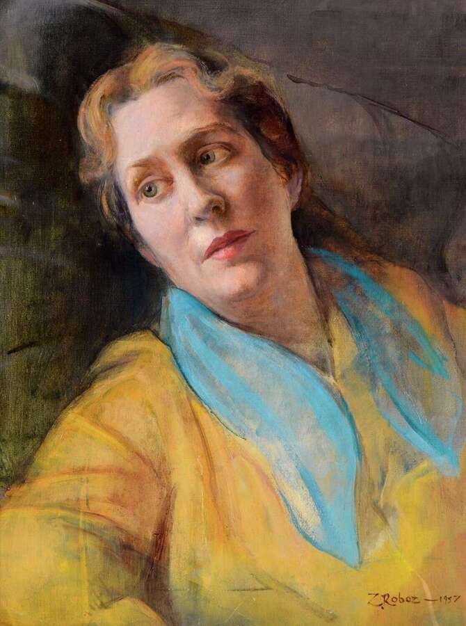 Roboz, Zsuzsi (1929-2012) Portrait of a Lady