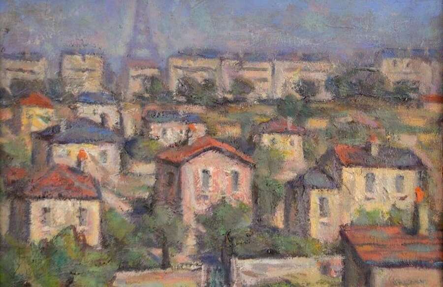 French School (Early 20th Century) Outskirts of Paris