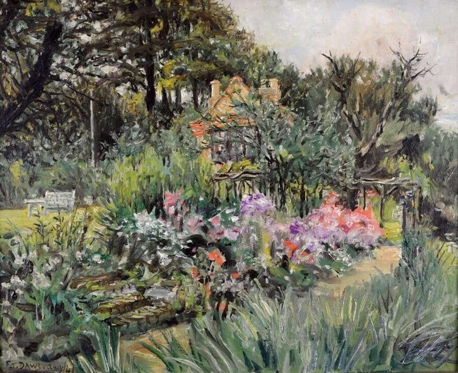 Daws, Frederick Thomas (1878-1956) Summer Garden