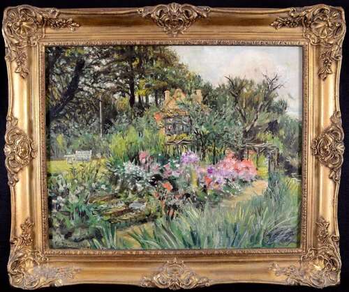 Daws, Frederick Thomas (1878-1956) Summer Garden