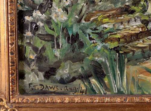 Daws, Frederick Thomas (1878-1956) Summer Garden