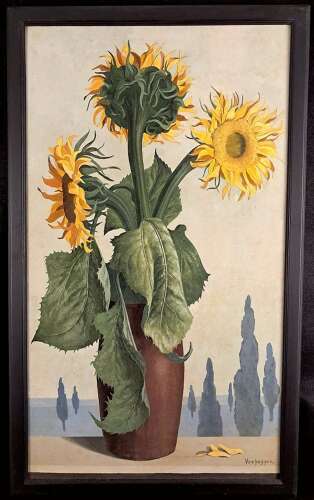 Verheggen, Noëlle (1929-2017) Sunflowers