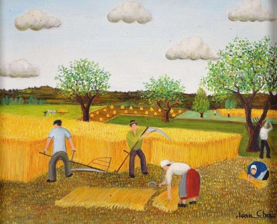 Cha, Jean (1914-?) Harvest Time