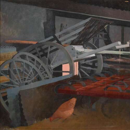 Dunkley, Keith (British, b. 1942) The Implement Shed