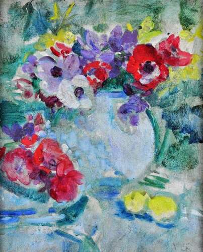 Simonin, Victor (1877-1946) Anemones