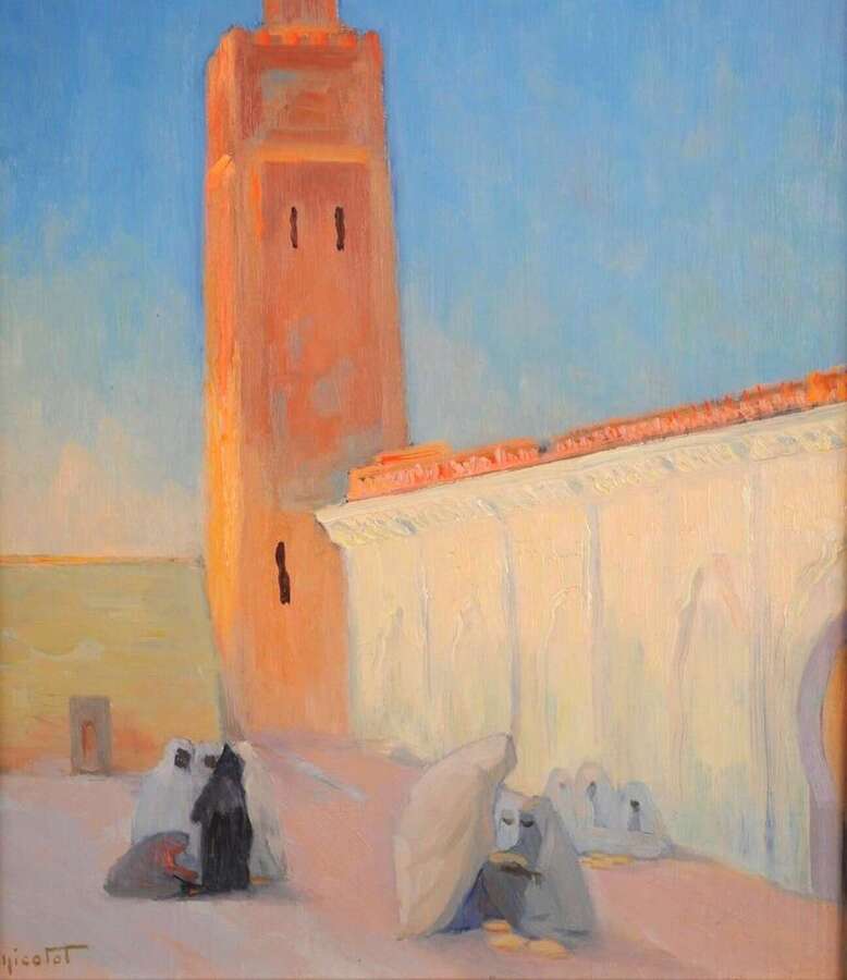 Chicotot, Rosette (1885-?) A North African Town
