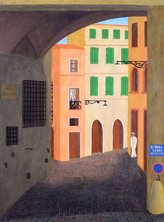 Loirand, Maurice (1922-2008) Vieile Rue Rome