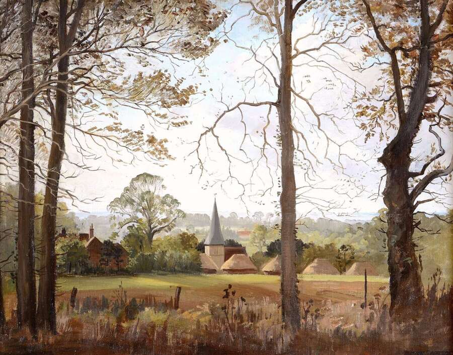 De Carteret, Doris H. (1897-1956) Sussex Landscape