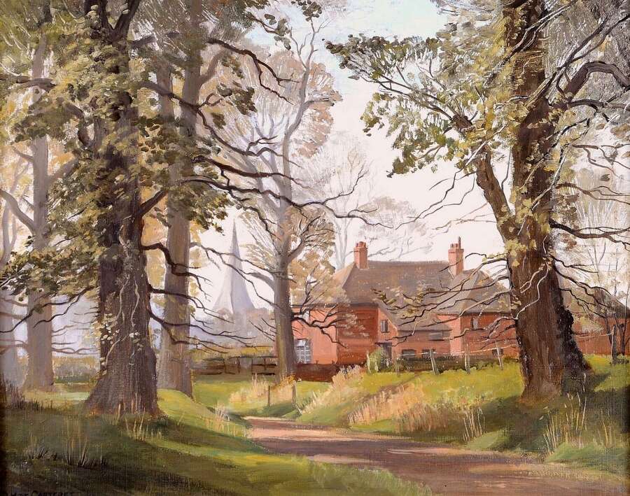 De Carteret, Doris H. (1897-1956) Sussex Landscape