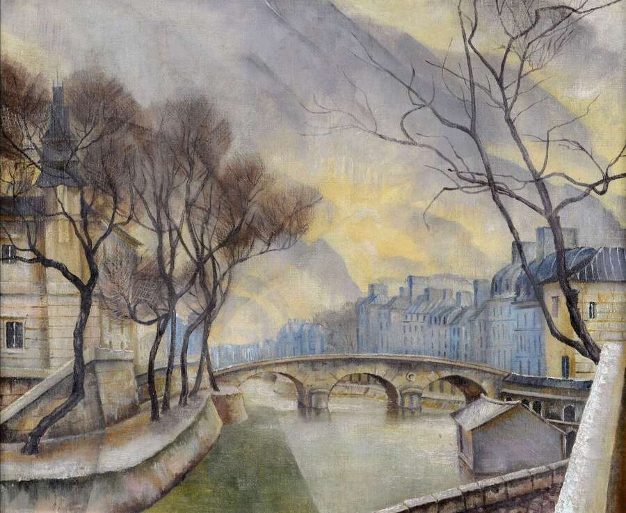 Mackinnon, Sine (1901-1996) The Seine
