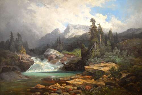 Moser, Karl (1819-1882) Dolomites Landscape
