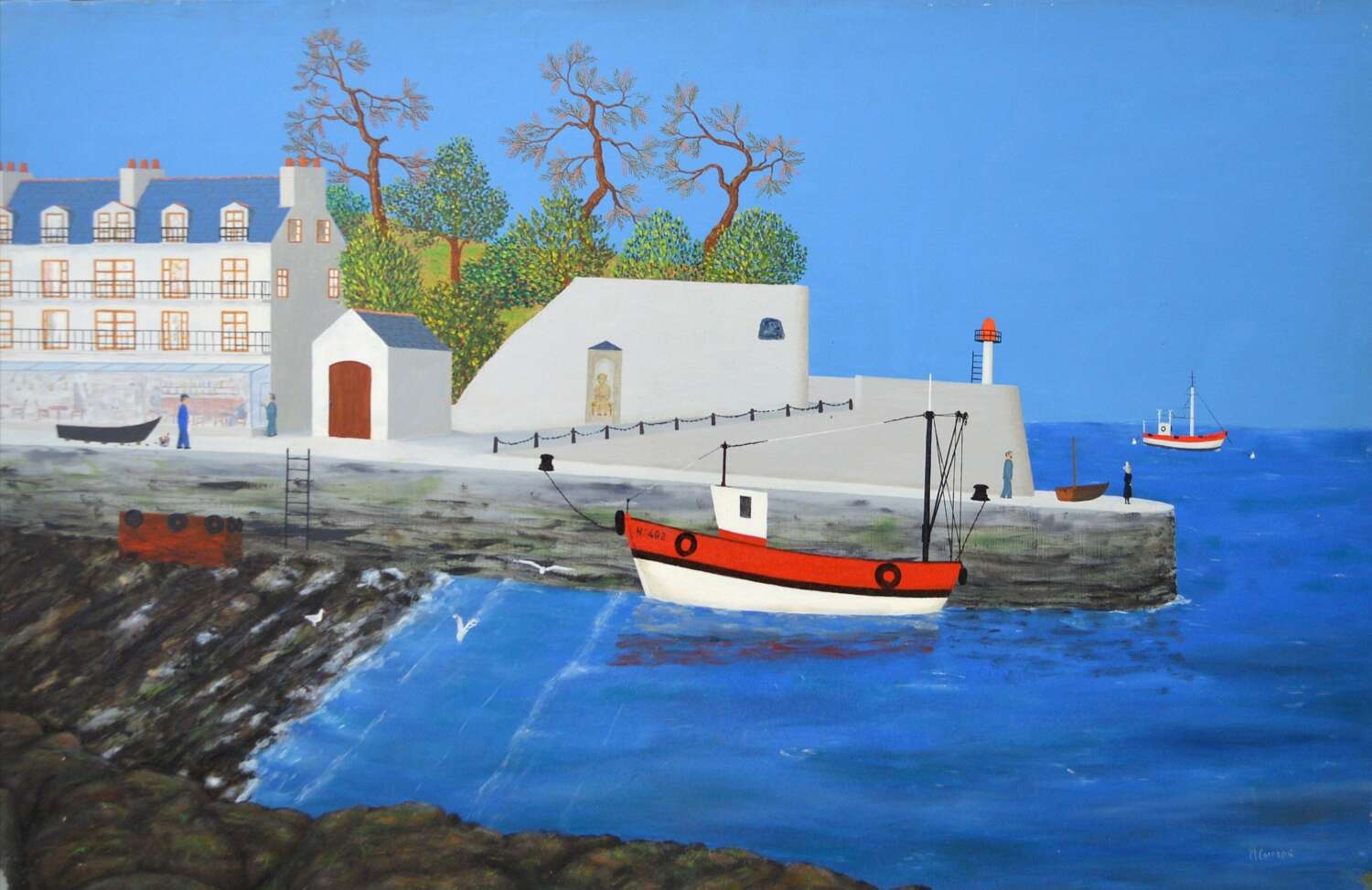 Loirand, Maurice (1922-2008) Dinard, Bretagne