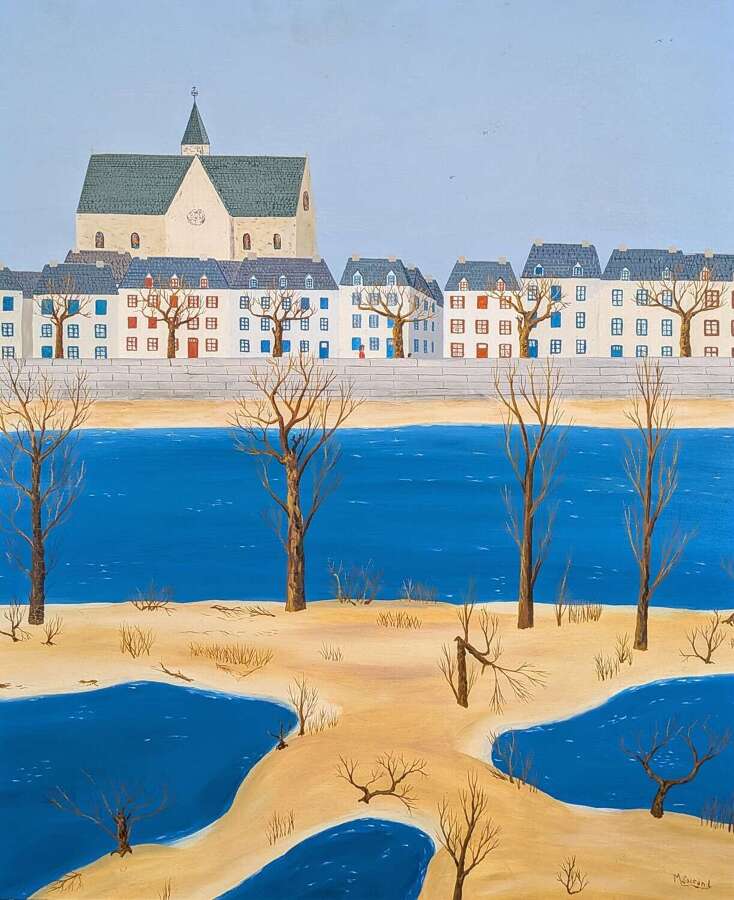 Loirand, Maurice (1922-2008) La Loire, Orl&eacute;ans