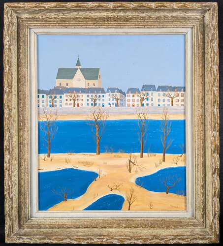 Loirand, Maurice (1922-2008) La Loire, Orléans