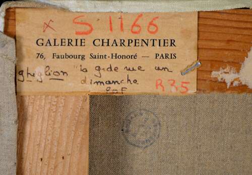 Ghiglion-Green, Maurice (1913-1989) La Grande Rue un Dimanche
