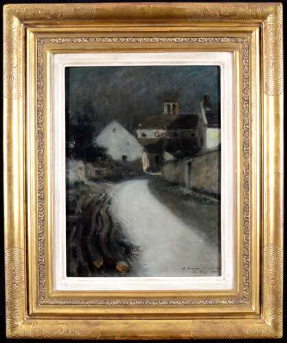 Arus, Raoul (1848-1921) Moonlit Street