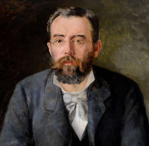 Simon, Ernest Constant (1848-1895) Gentleman with a Cigar