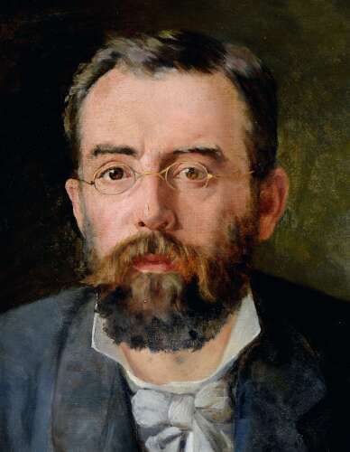 Simon, Ernest Constant (1848-1895) Gentleman with a Cigar