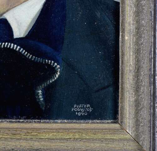 Pouwels, Pieter (1910-1981) Self Portrait