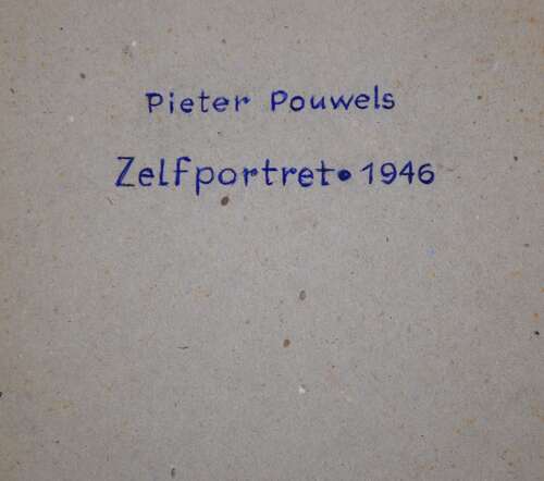 Pouwels, Pieter (1910-1981) Self Portrait