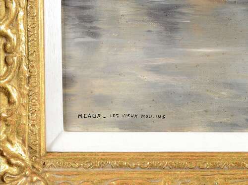 Jeandry, Adolphe (19th/20th Century) Meaux, Les Vieux Moulins