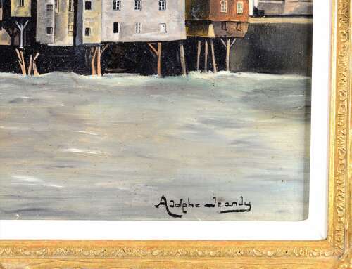 Jeandry, Adolphe (19th/20th Century) Meaux, Les Vieux Moulins