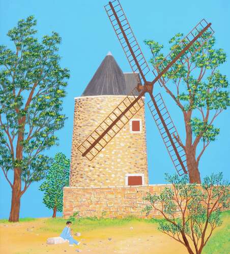 Loirand, Maurice (1922-2008) Le Poète et le Moulin